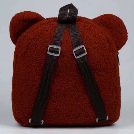 Baby backpack for the girl "Bear", plush-4