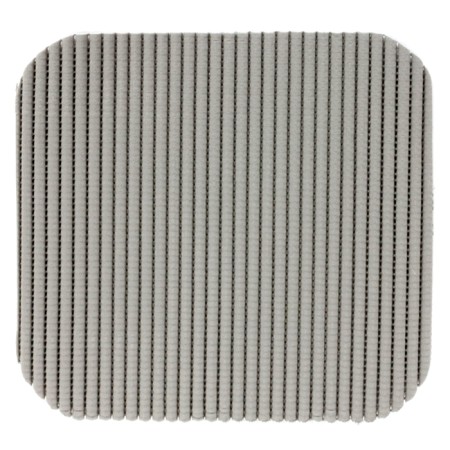 Joy Home, PVC, 26x30 cm, gray drying rug
