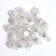 LED for a ball, round, yellow color, plastic