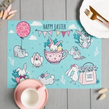 Napkin on the table of the 