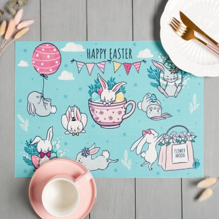Napkin on the table of the "Easter" PVC 40x29cm