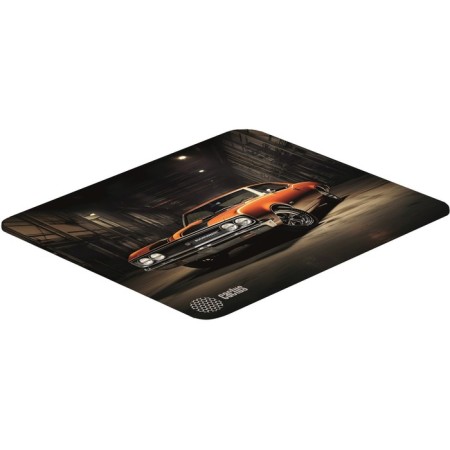 Cactus Orange Car computer mouse mat, Game, 300*250*2mm, Fig. "Orange machine"-1