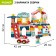 Constructor "Country House", 2 assembly options, 148 parts