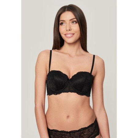 Women's bracket orchid, size 75a, black color