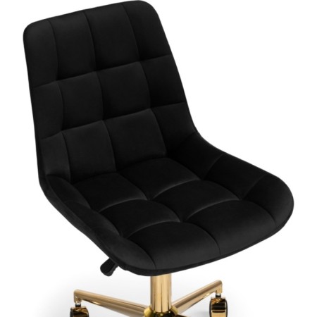 CHETERNIA CHASTER (California 999) Metal/velor, Gold/Black 50x60x80 cm-5