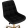 CHETERNIA CHASTER (California 999) Metal/velor, Gold/Black 50x60x80 cm
