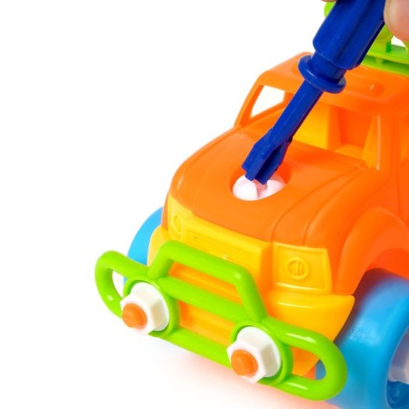 Constructor for kids "Jeep", 22 details, color mix-4