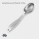 Spoon for ice cream VOLT, 17.3 × 4.2 × 2.3 cm, stainless steel, silver color