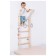 Children's sports complex ECO 3 Luna, cream color