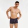 Panties men's boxers with gulfik minku color gray, river 42