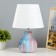 Corin's table lamp E27 40W Blue-violet 22.5x22.5x32.5 cm Risalux