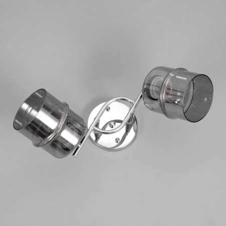 Chandelier "Erion" 2he27 40W chrome 48x26 cm-3