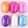 A set of decorative tapes, length 10 m, color mix, set 6 pcs.