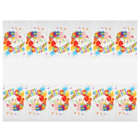 Great tablecloth “Happy Birthday”, gifts, 108 × 180 cm-2