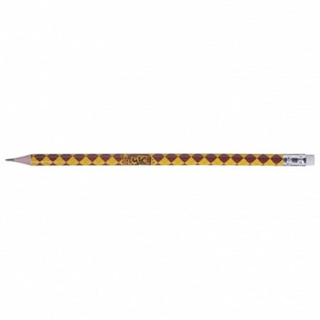 Chernographic pencil with an eraser, HB Harry Potter, round, sharpened, in a plastic tube-1