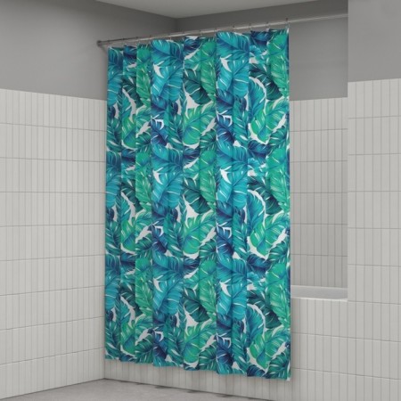 Curtain for the bathroom IDDIS BF05P18I11, 200x180 cm, polyester, color colorful color-8