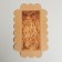 Cookie box, confectionery packaging with PVC lid, hand make, 10.5 x 21 x 3 cm