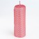 Voschshina candle, 4.5x4.5x12.5 cm, fuchsia metallic