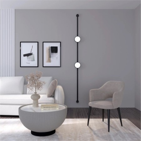 DK5566-BK Belty Flow Light with LED D168MM H30MM 48V 100 ° 4000K IP20 Black Aluminum-4