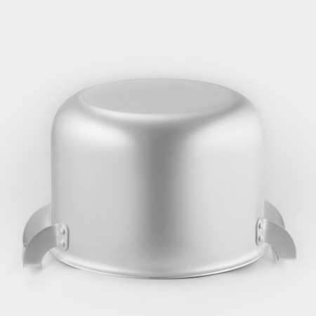 Aluminum pan, 6 l, metal cover-2