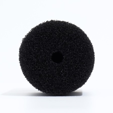 Round sponge No. 4, medium -pistorous 30 ppi, 8 x 8 x 16 cm, black-2