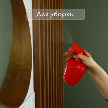 Sprayer "Strawberries", 0.5 l, red, Greengo-6