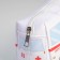 Apartment "ambulance", white color, 18x10 cm