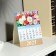 Desktop calendar, house "Flowers in painting" 2025, 10 x 14 cm