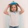 Carnival set "Dreamy Princess" The length of the cloak is 80 cm, crown, blue