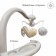 Electric shackles Sweet Baby Lila Pinguino, 2 in 1, Cream color