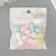 Suspension for creativity Plastic "Diamond" MIX MIX PASTEL 1.1x1.1x2 cm