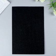 Hard felt 1 mm 20x30 cm black