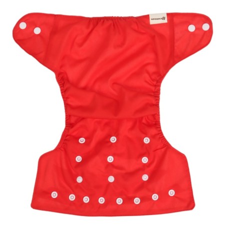 Reusable diaper, red color-14