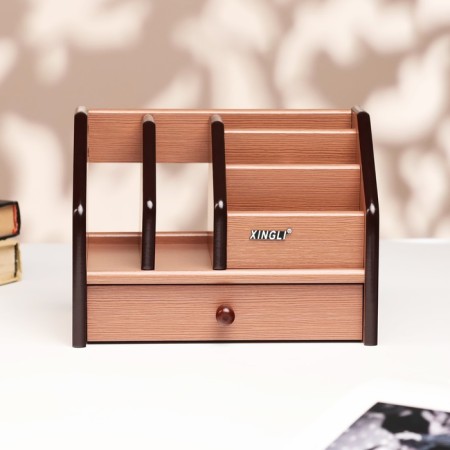 Organizer 5 sections, with a drawer, 21*15*13cm-2