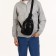 Male bag-bag, black color