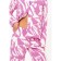 Female set: blouse, pants kayri, size S, purple color