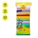 A set of fastened paper 14 colors of multi-bullets, 10 x 250 cm, 32g/m2, in rolls, in a package