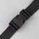 Holder for the straps of a backpack: Fastex 25 mm, with regulators, maximum sling length 50 cm, black color