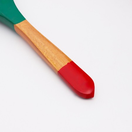 Spoon "Zelenushka", salad, 6 × 21, Khokhloma-5