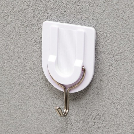 Hooks self -adhesive, round, with a system of universal removal, set, 4 x 5 cm, 2 pcs.-2
