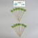 Skewers "leaves", in a set of 12 pieces