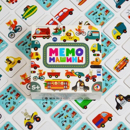 Board game "Memo. Cars"-2