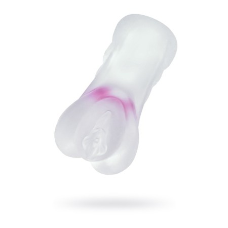 Masturbator Realistic Toyfa Juice Pussy Crystal Rose, TPE, 14 cm
