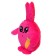 Soft toy "Bunny Pupsik", Fuchsia color, 20 cm