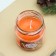 Aromatic candle in the Bank "Mandarin", 6.4x6 cm