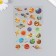 Plastic Plastic sticker with gold 10.2x20.5 cm