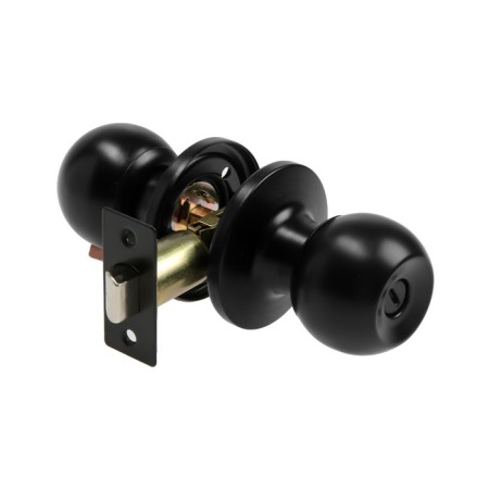 Latch 1302, with a latch, without a key, matte black color-1