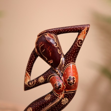 Abstraction "girl" tree 21 cm-4