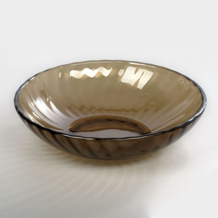 Elica table service, 19 items, brown color-2