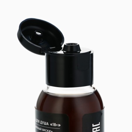 Shower gel “man with great dignity”, 100 ml, spicy whiskey, 18+, pure happiness-4